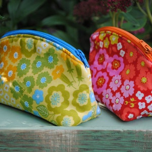 Zipper Pouch, Curved Top, Lovely Little Pouch