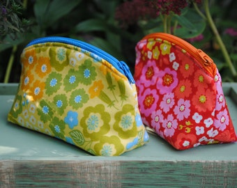 Zipper Pouch, Curved Top, Lovely Little Pouch