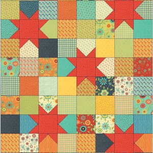 PDF Baby Quilt and Lap Quilt Pattern, ....quick and Easy, Charm Squares ...