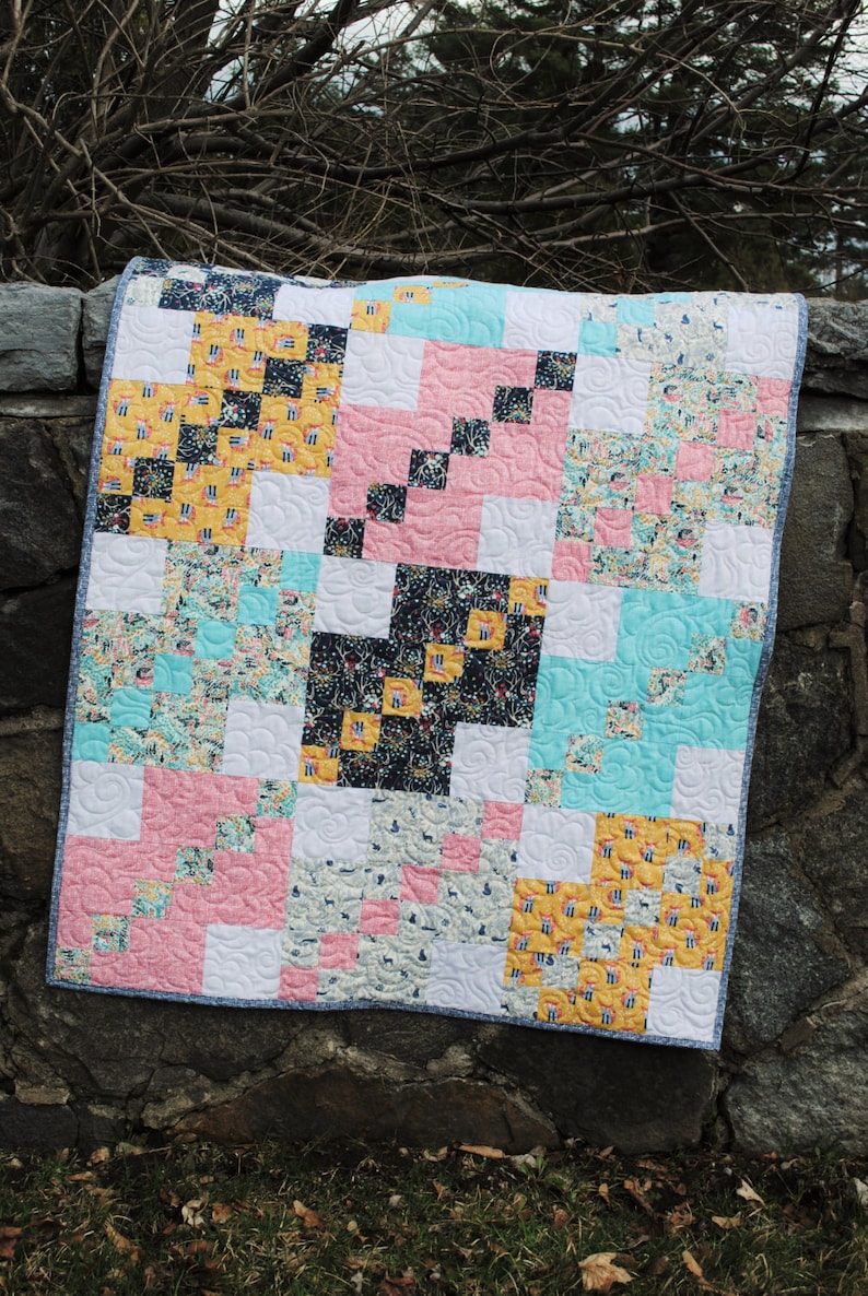 Patchwork Quilt Patterns Pdf PDF Patchwork Quilt Pattern, ....five Sizes Baby, Lap, Twin, Full ...