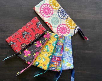 PDF flat zipper pouch, money pouch, quick and easy