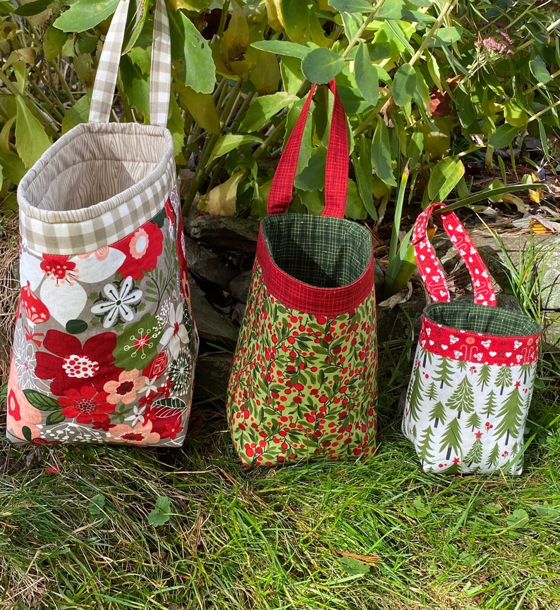 PDF Hanging Bag PATTERN, Three Sizes, Trash Bag, Thread Catcher - Etsy