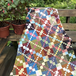 hisago様ご確認✝️SCRAP QUILT FREE RAG✝️ PDF Quilt PATTERN Scrap Quilt.baby, Lap, Twin, Full and