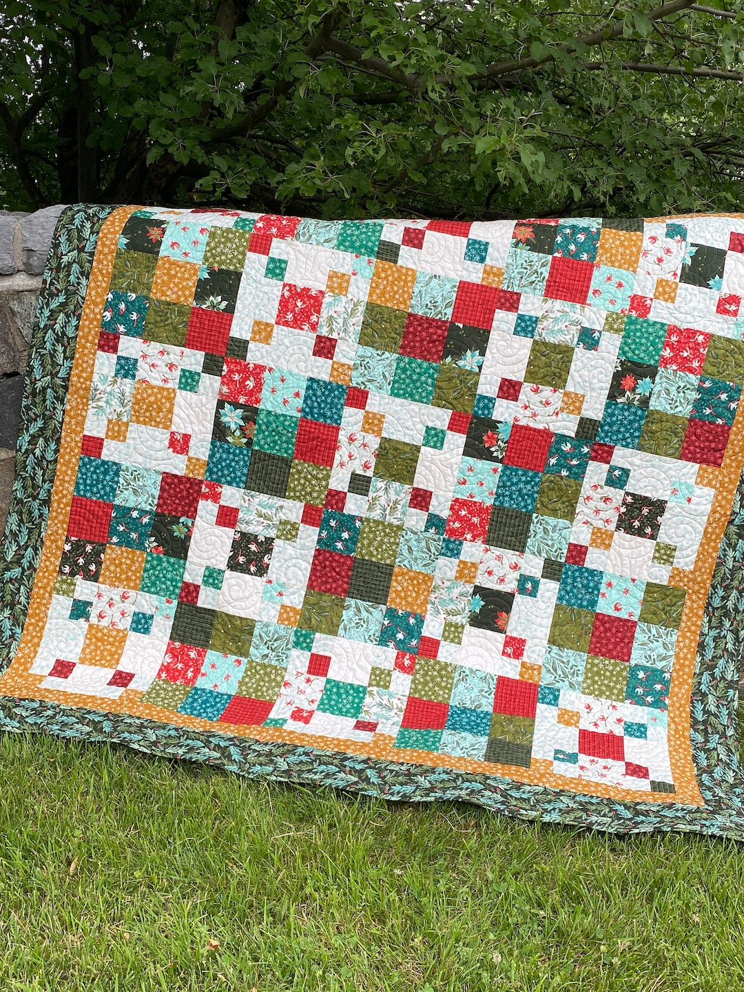 QUILT PATTERN.... Quick and Easy... Layer Cake or Charm Packs, Rocky ...