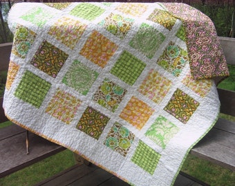 PDF QUILT PATTERN....Simple, Quick and Easy, French Window Panes