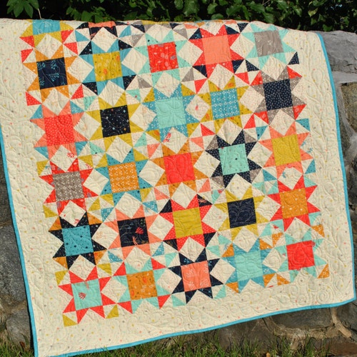 PDF Pattern for Star Bright Quilt - Etsy