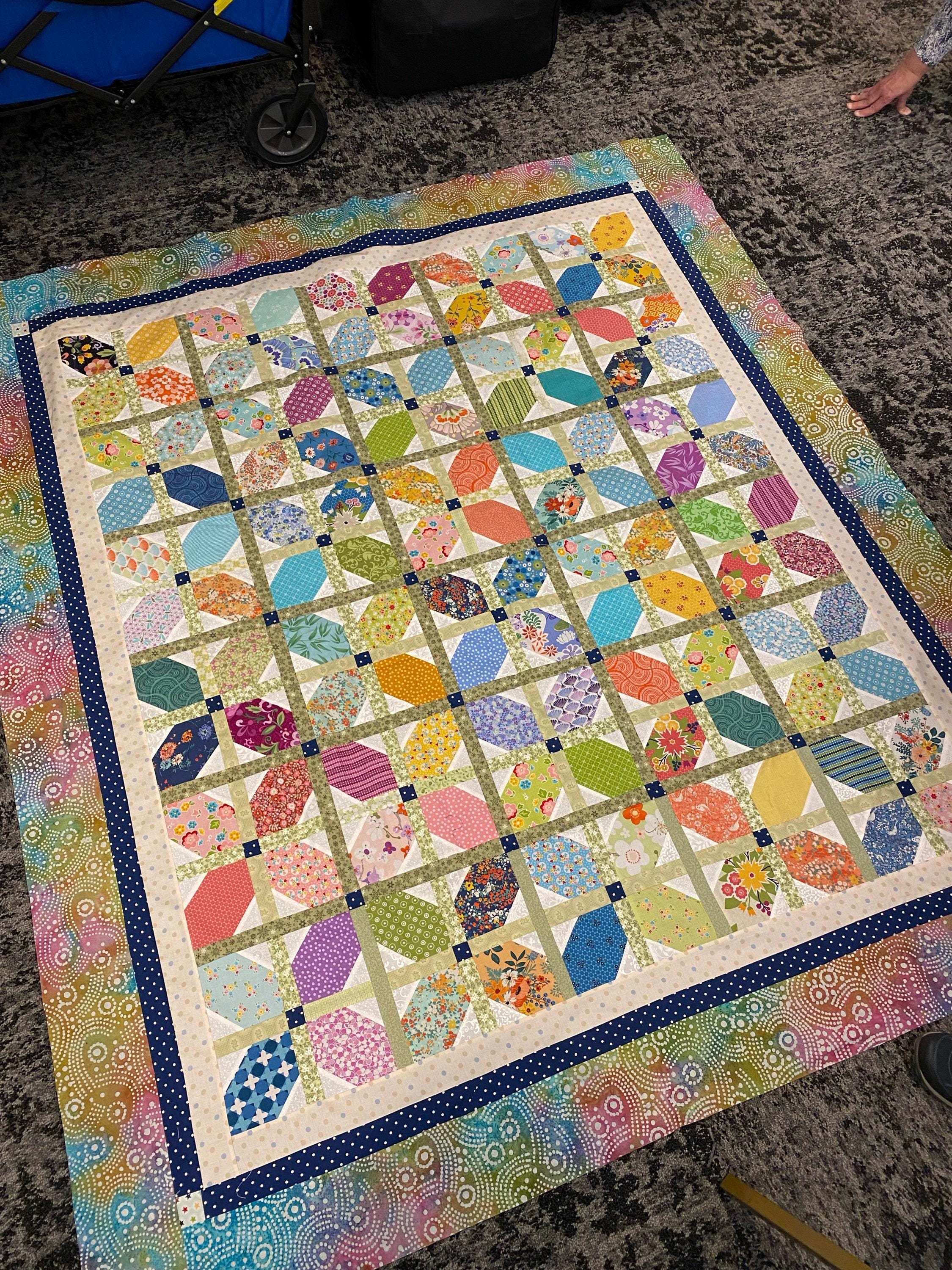 PDF Quilt Pattern Using Layer Cake or Charm Squares, Baby and Lap Size ...