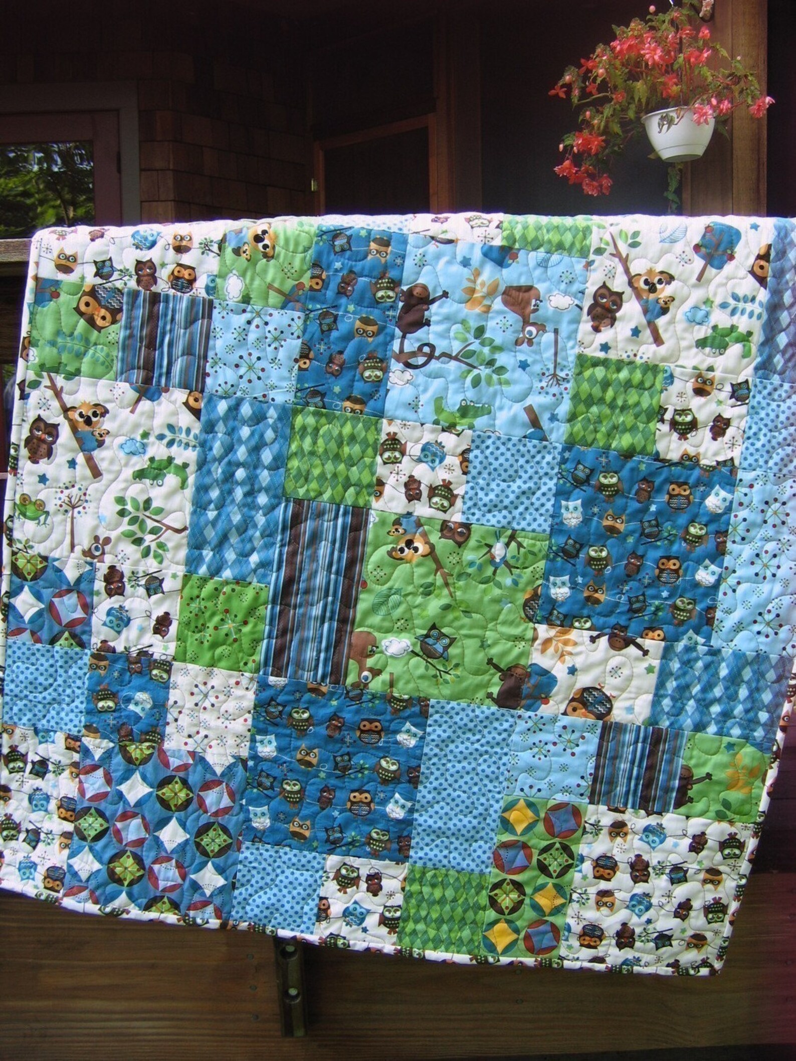 Quilt Pattern.....Baby and large Lap size Easy and Quick Etsy