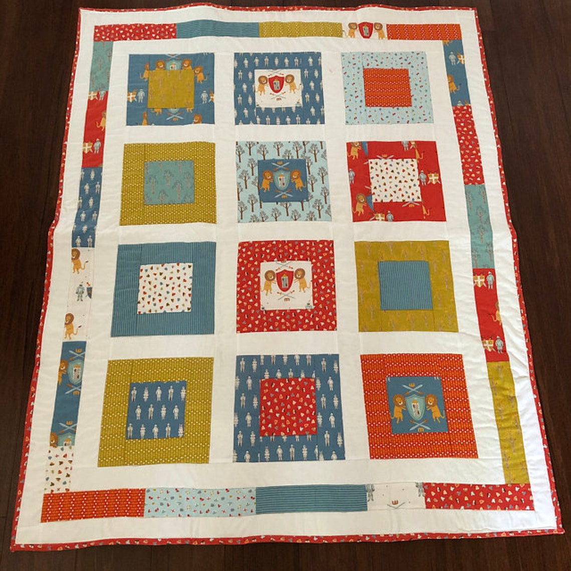 PDF Quilt Pattern Lap or Baby Size....quick and Easy Layer - Etsy