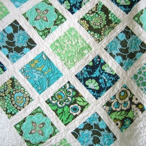 PDF QUILT PATTERN....Simple, Quick and Easy, French Window Panes image 2