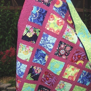 PDF QUILT PATTERN....Simple, Quick and Easy, French Window Panes image 3