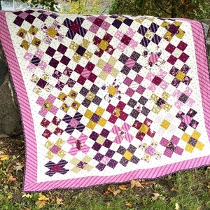 PDF Quilt PATTERN ....One Layer Cake, All my Exs