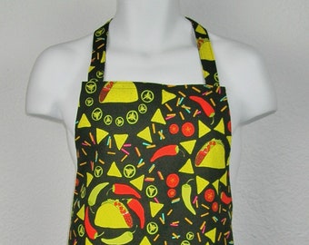 Full Apron - Alexander Henry Taco Rico Fabric