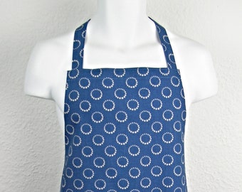 Full Apron With Circles and Stars