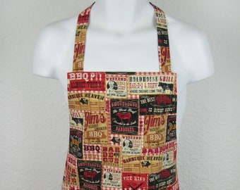 Full Apron For A Barbeque Lover
