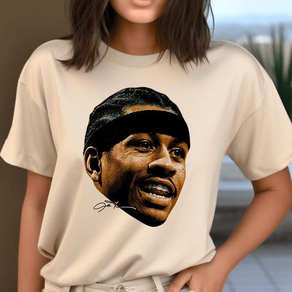 Allen Iverson Sweatshirt, Rare the Answer Rap T-shirt, Vintage
