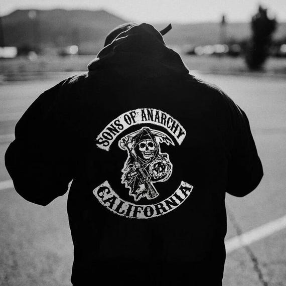 Sons of Anarchy California Graphic Hoodie, Trending Unisex