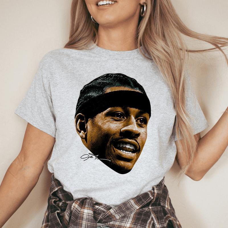 Allen Iverson Sweatshirt, Rare the Answer Rap T-shirt, Vintage