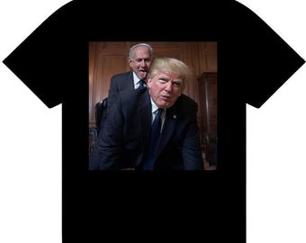 Trump and Netanyahu American T-Shirt,  Political Protest Comfort Colors Tee, Fun Political Humor Shirt, Unisex Shirt, Gift for Friends