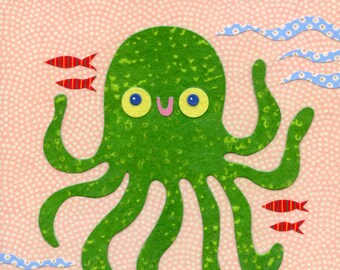 Octopus Pal Print