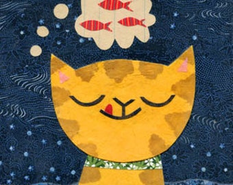 Orange Cat Dreams Big Print