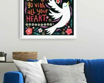 All Your Heart Print