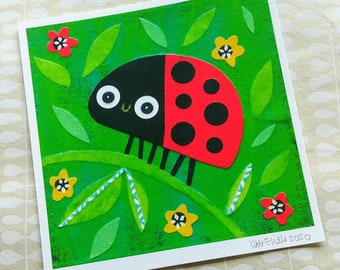 Little Ladybug Print