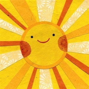 Sunny Sun Print