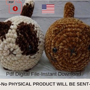 Loaf Cats Crochet Pattern PDF, Amigurumi  Cat Crochet Pattern in US English Pdf,Cat Loaf  Plushies Pattern, Cat Crochet Plushies Pattern PDF