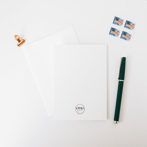Haga su propio conjunto de tarjetas de notas en blanco: elija 5 tarjetas, tarjetas fotográficas de bellas artes enmarcables, 6,25x4,5 A6 / Juego de papelería / Pensando en usted imagen 10