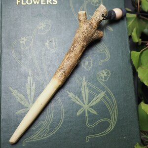 English Boxwood Wand Pendant: For Dream Magic and witchcraft
