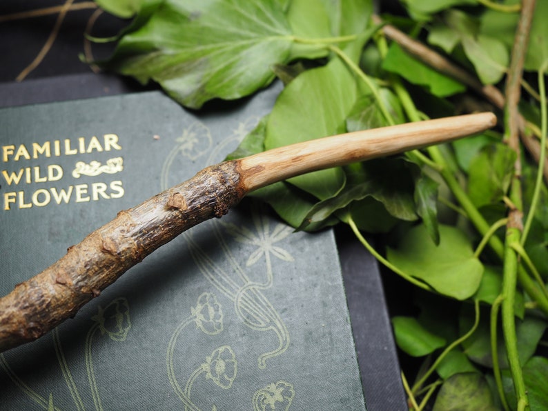 English Oak Wood Wand For Strength and Courage Pagan Wicca Etsy
