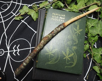 Dorset Sweet Chestnut Wand  - for Abundance - Pagan, Wicca, Witchcraft, Magic, Ritual