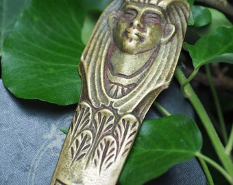 Egyptian Vintage Brass Athame - Upcycled, Witchcraft, Witch, Wicca, Pagan, Letter Opener