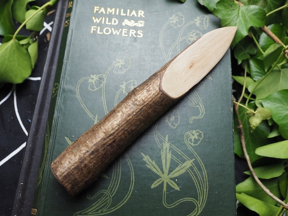 Hand-carved Avalon Hazel Wood Athame - Wisdom, Witchcraft, Magic. Ogham  Tree - Etsy