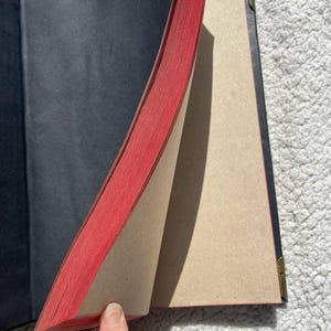 Diario de cuero con grimorio de estrella de 11 puntas / Cuaderno ocultista hecho a mano / Libro de las sombras / Diario de brujería imagen 3