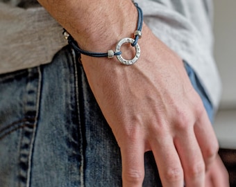 Simple Eternity Unisex Friendship Bracelet - Personalised Best Friend Gift