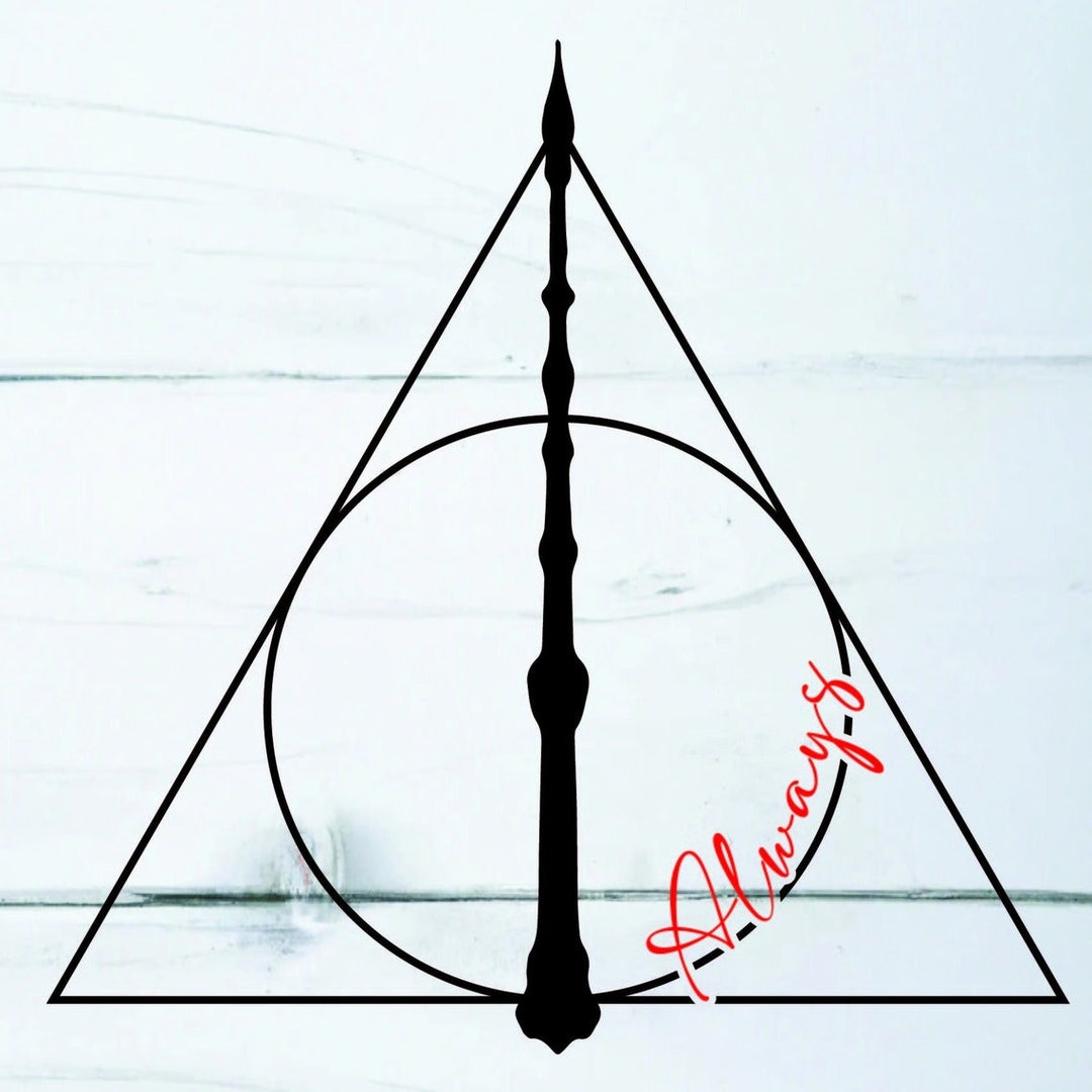 Always SVG File. HP Always SVG Edition. Wizarding School Svg, Wizard ...