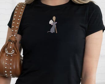 Embroidered Little Chef Remy Tank Top, Disney Ratatouille Paris Shirt, Pixar Ratatouille Inspired Tank, Gusteau's Top, Disney Trip Outfit