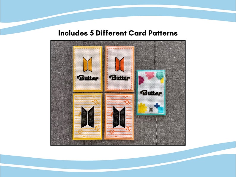 Butter - BTS Standard Photocard Cross Stitch Pattern | PDF Instant ...