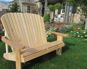 2 Adirondack Chairs unfinished Kits or Partially Etsy