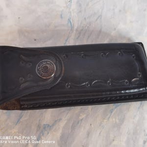 Leather Knives Holder Leather Sheath Folding Knife Holder Leather Holster