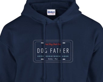 Felpa personalizzata per papà cane, mamma cane, regalo per padre cane, mamma cane, felpa, il miglior papà cane, mamma cane di sempre S M L 2XL 3XL 4XL 5XL