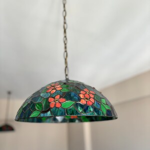 Handmade Tiffany Chandelier image 4