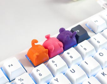Kitty Piggy Bunny Artisan Mechanische Keycap