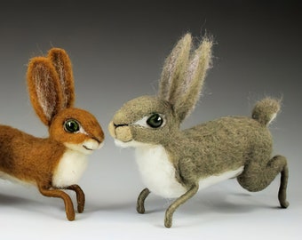 Tutorial Bunny Intermediate Needle Felting