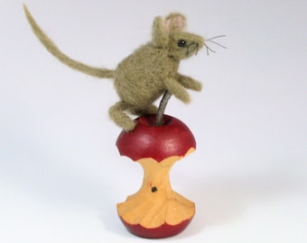 Tutorial Easy Mice Beginning Needle Felting