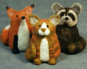 Tutorial Beehive Cat Beginning Needle Felting