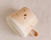 Handmade Copenhagen Mug in Peach + 22k GOLD (pre-order)