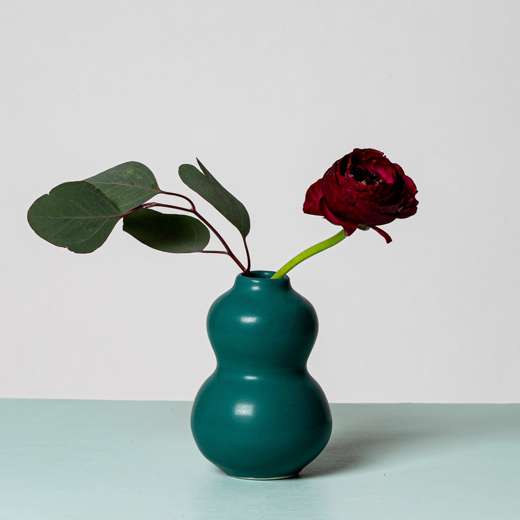 Vase en Céramique Thaï Orange « Année 1950 » Grand - Fine Asianliving